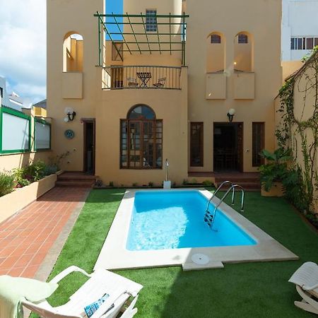 The Yellow House - Solarium - Climatized Pool กัลดาร์ ภายนอก รูปภาพ