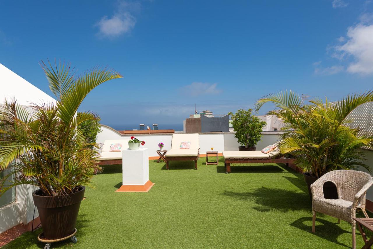 The Yellow House - Solarium - Climatized Pool กัลดาร์ ภายนอก รูปภาพ