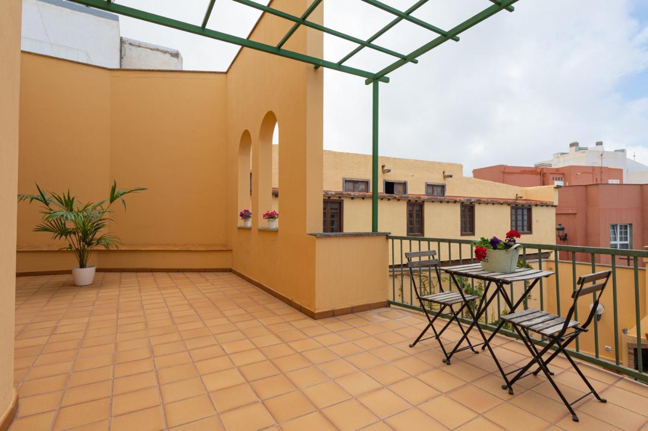 The Yellow House - Solarium - Climatized Pool กัลดาร์ ภายนอก รูปภาพ