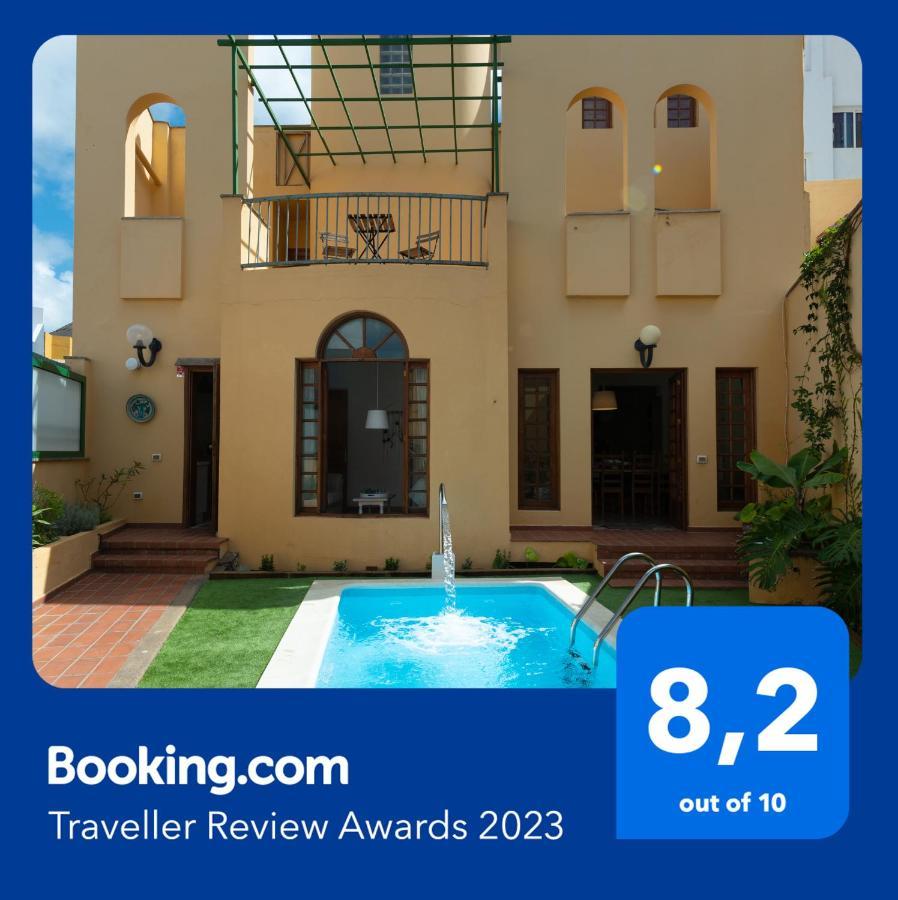The Yellow House - Solarium - Climatized Pool กัลดาร์ ภายนอก รูปภาพ